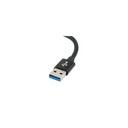 Equip átalakító kábel - 133386 (usb3.0 - vga+hdmi, apa/anya, 1920x1080/60hz, fekete)
