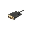 Equip átalakító kábel - 133468 (usb-c -> dvi-d dual-link kábel, apa/apa, 1,8m)