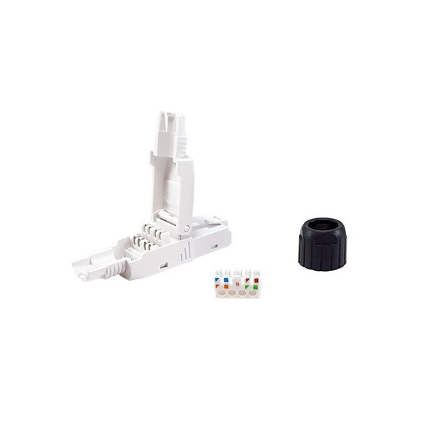 Equip csatlakozó - 121161 (rj45, cat6, utp, tool-free) 5db/csomag