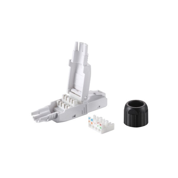 Equip csatlakozó - 121162 (rj45, cat6a, utp, tool-free) 5db/csomag