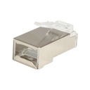 Equip csatlakozó - 121181 (rj45, cat6, stp, szett) 100db/csomag