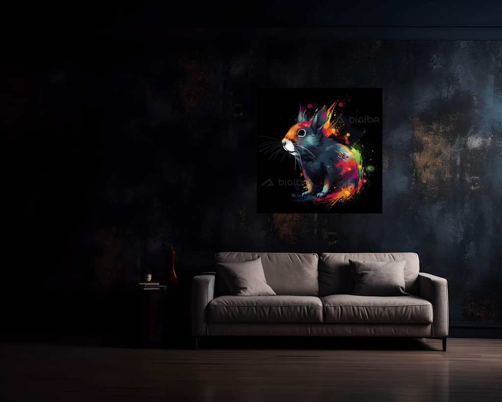 Cosmic Brushstroke Bunny