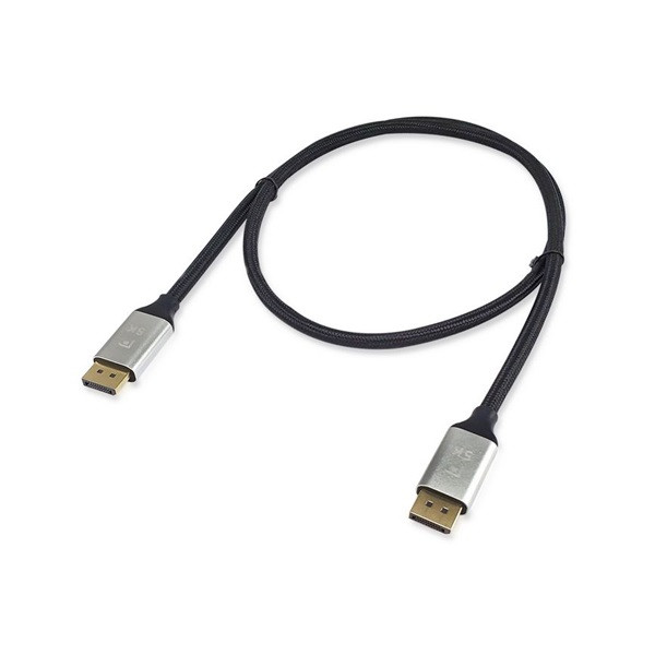 Equip kábel - 119262 (premium, displayport1.4 kábel, 8k/60hz, apa/apa, fekete, 2m)
