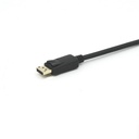 Equip kábel - 119338 (displayport to vga, apa/apa, 2m)