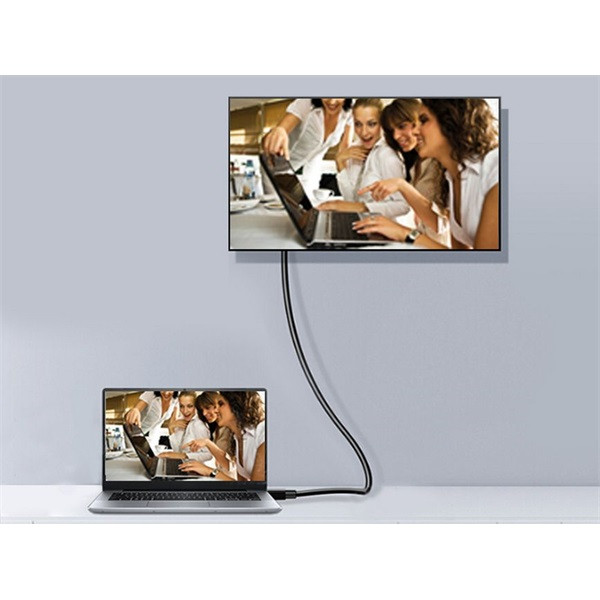 Equip kábel - 119339 (displayport1.2 kábel, 4k/60hz, apa/apa, 10m)