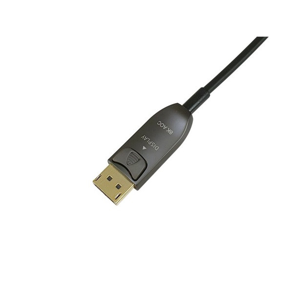 Equip kábel - 119443 (aktív, displayport 1.4, apa/apa, 8k/60hz, hdcp/hdr/dsc/mst, aranyozott, 30m)