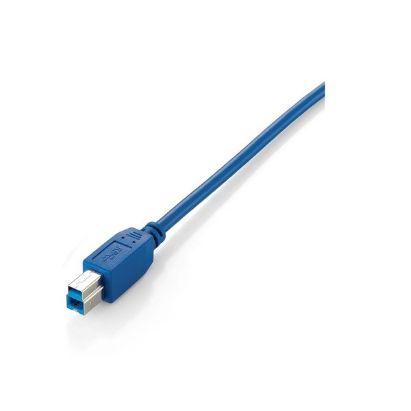 Equip kábel - 128291 (usb3.0, a-b kábel, apa/apa, duplán árnyékolt, 1m)