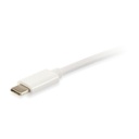 Equip kábel - 128351 (usb-c 3.2 gen2 to usb-c, apa/apa, pd:60w, fehér, 1m)