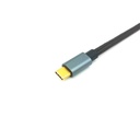 Equip kábel - 128353 (usb-c 3.2 gen2 to usb-c, apa/apa, pd:100w, fekete, 0,5m)