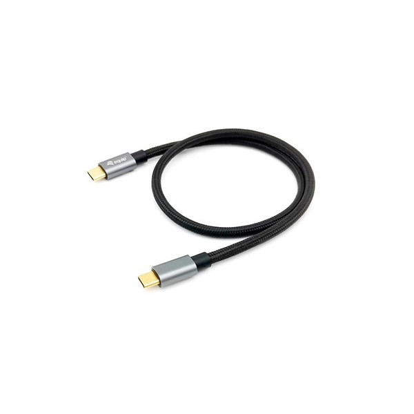 Equip kábel - 128354 (usb-c 3.2 gen2 to usb-c, apa/apa, pd:100w, fekete, 1m)