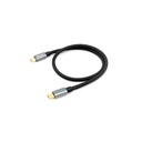Equip kábel - 128354 (usb-c 3.2 gen2 to usb-c, apa/apa, pd:100w, fekete, 1m)