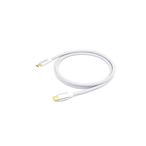 Equip kábel - 128355 (usb-c 3.2 gen2 to usb-c, apa/apa, pd:100w, fehér, 0,5m)
