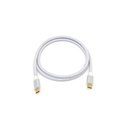Equip kábel - 128355 (usb-c 3.2 gen2 to usb-c, apa/apa, pd:100w, fehér, 0,5m)