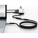 Equip kábel - 128370 (usb-c 3.2 gen2 hosszabbító kábel, apa/anya, 4k/60hz, 10gbps, 0,5m)