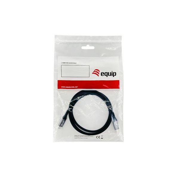 Equip kábel - 128371 (usb-c 3.2 gen2 hosszabbító kábel, apa/anya, 4k/60hz, 10gbps, 1m)
