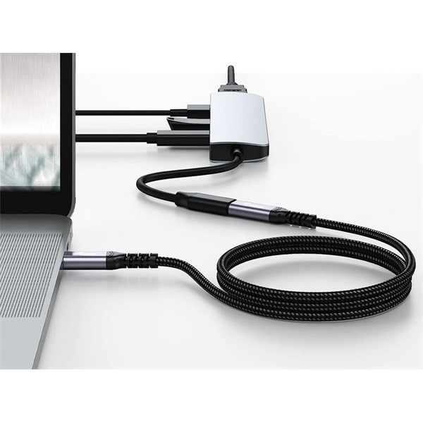 Equip kábel - 128371 (usb-c 3.2 gen2 hosszabbító kábel, apa/anya, 4k/60hz, 10gbps, 1m)