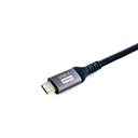 Equip kábel - 128381 (usb4 gen3, a-a kábel, apa/apa, 8k/60hz, 40gbps, pd3.1 240w, 1,2m)