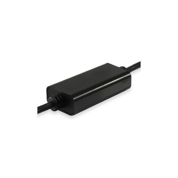 Equip kábel - 133311 (aktív, usb2.0, a-a hosszabbítókábel, apa/anya, duplán árnyékolt, 15m)