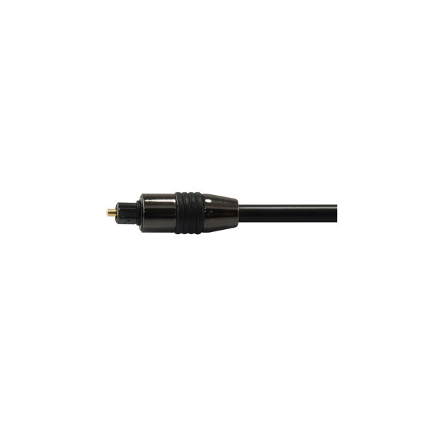 Equip kábel - 147923 (toslink(optikai),  spdif, apa/apa, aranyozott csatlakozó, fekete, 5m)