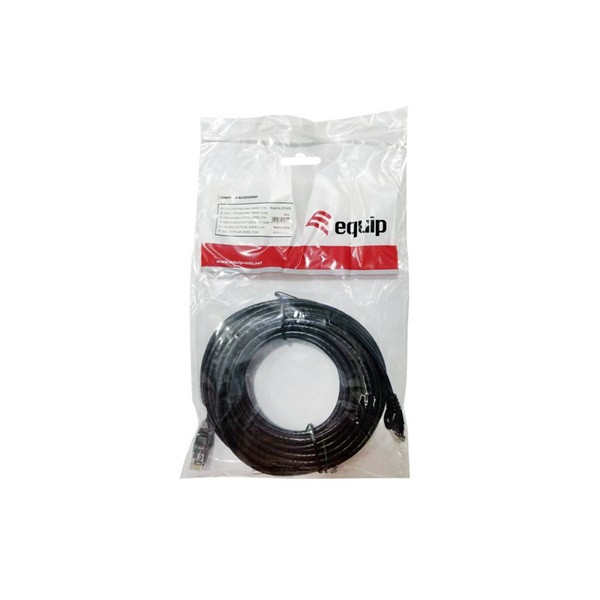 Equip kábel - 625452 (utp patch kábel, cat6, fekete, 3m)