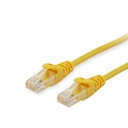 Equip kábel - 625465 (utp patch kábel, cat6, sárga, 7,5m)