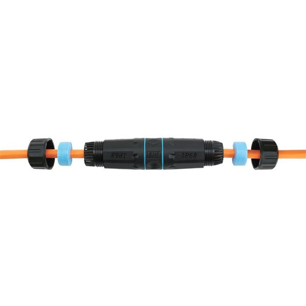 Equip kültéri rj45 toldó - 221172 (cat6a, árnyékolt, ip68, műanyag)