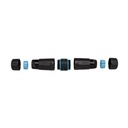 Equip kültéri rj45 toldó - 221172 (cat6a, árnyékolt, ip68, műanyag)