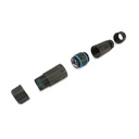 Equip kültéri rj45 toldó - 221172 (cat6a, árnyékolt, ip68, műanyag)