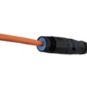 Equip kültéri rj45 toldó - 221172 (cat6a, árnyékolt, ip68, műanyag)