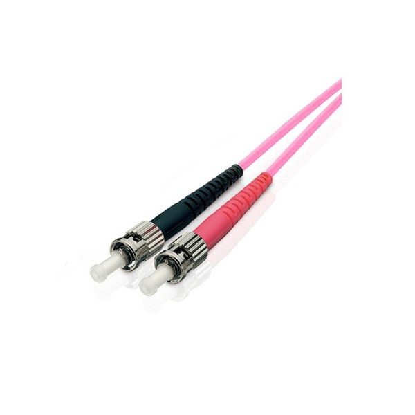 Equip optikai kábel - 255548 (om4, lc/st, 50/125µ, lsoh, lila, 20m)