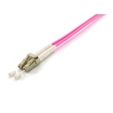 Equip optikai kábel - 255548 (om4, lc/st, 50/125µ, lsoh, lila, 20m)