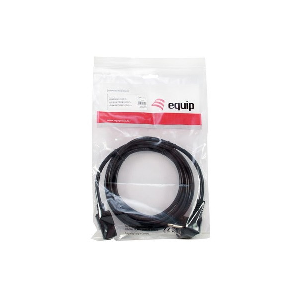 Equip tápkábel - 112121 (pc tápkábel, c13, fekete, 3m)
