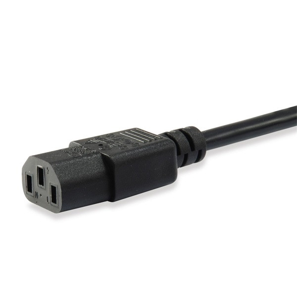 Equip tápkábel - 112121 (pc tápkábel, c13, fekete, 3m)