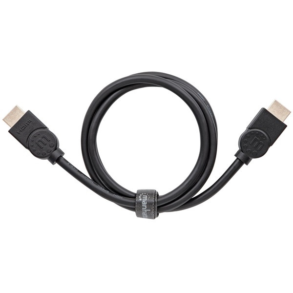 Manhattan kábel - hdmi to hdmi (dynamic hdr, earc, 3d, 8k@60hz, vrr, qms, 48 gbps bandwidth, 1m, fekete)