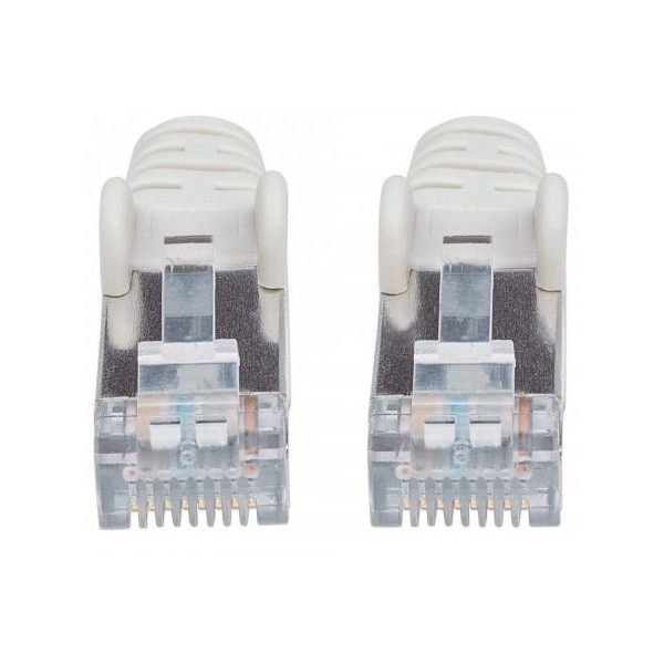 Manhattan kábel - s/ftp patch (rj45 to rj45, cat6, 250mhz, lsoh, 4 x 2 x awg 28/7 réz, 10m, szürke)