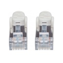 Manhattan kábel - s/ftp patch (rj45 to rj45, cat6, 250mhz, lsoh, 4 x 2 x awg 28/7 réz, 5m, szürke)