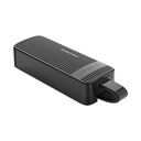 Orico kábel átalakító - utk-u2-bk/68/ (usb-a2.0 to rj-45, fekete)