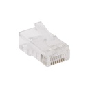 Rj45 cat5 csatlakozó utp patch kábelre, 100db/csomag