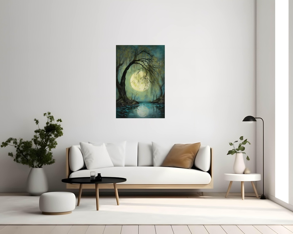 Moonlit Willow Whisper