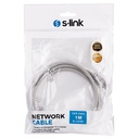S-link kábel - sl-cat601 (utp patch kábel, cat6, szürke, 1m)