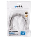 S-link kábel - sl-cat602 (utp patch kábel, cat6, szürke, 2m)