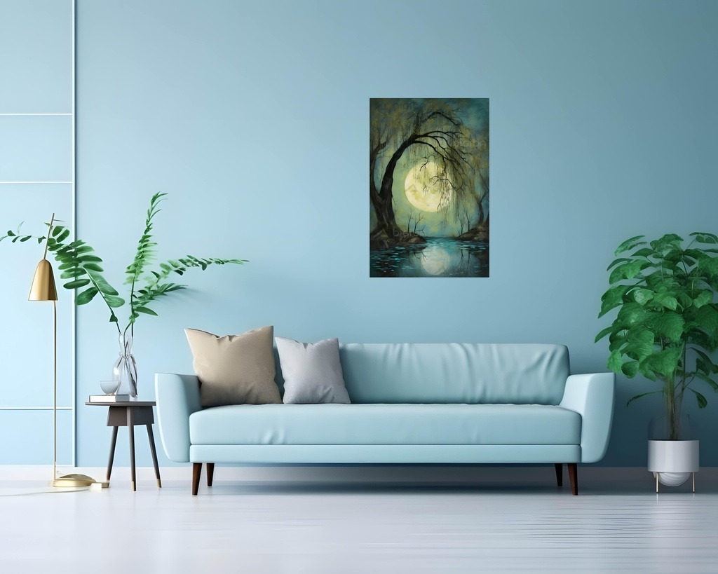 Moonlit Willow Whisper