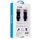 S-link kábel - slx-460 (displayport kábel, 4k, apa/apa, aranyozott, 1,5m)