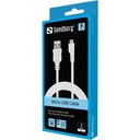 Sandberg kábel - micro usb sync & charge cable 1m