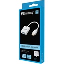 Sandberg kábel átalakító - hdmi to vga converter
