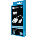 Sandberg kábel átalakító - hdmi to vga+audio converter