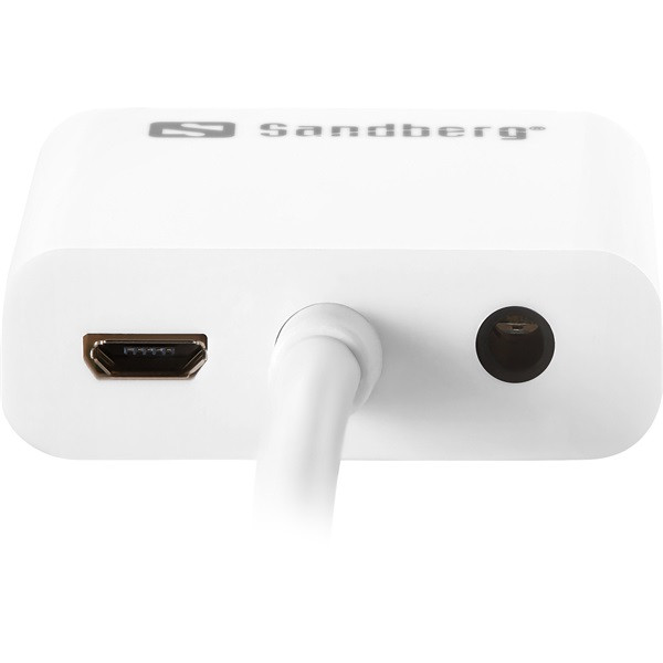 Sandberg kábel átalakító - hdmi to vga+audio converter