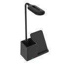 S-link asztali lámpa -sl-m9054 (wireless töltő 10w, fekete)