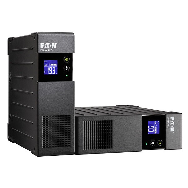 Eaton szünetmentes 1200va - elp1200din (8 schuko kimenet, line-interaktív, lcd, usb, szoftver, avr, rack/torony)