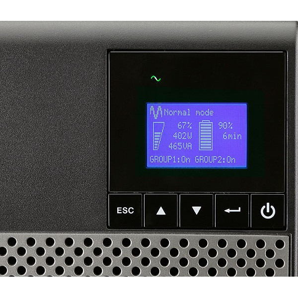 Eaton szünetmentes 1550va - 5p1550i (8x c13 kimenet, vonali-interaktív, lcd, usb, torony)